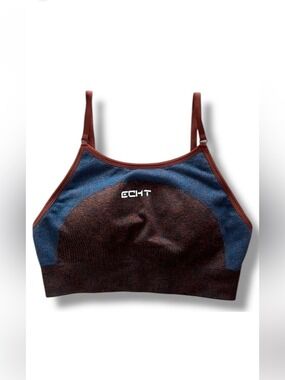 Echt Arise Key Sportsbra Navy and Dark Red Size L